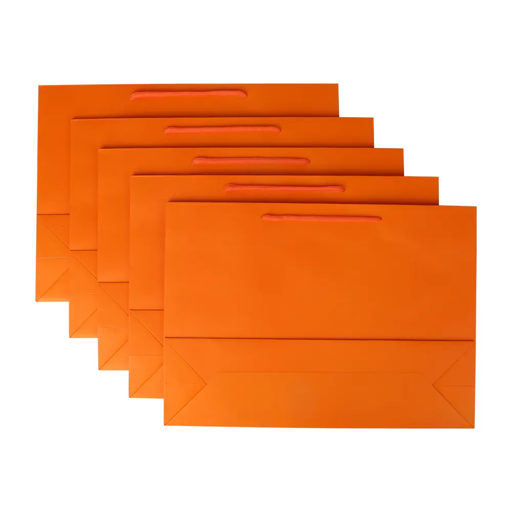 Fabbrica di alta qualità a buon mercato sacchetti di carta Kraft che trasportano la stampa del sacchetto di carta Kraft stampa con manici