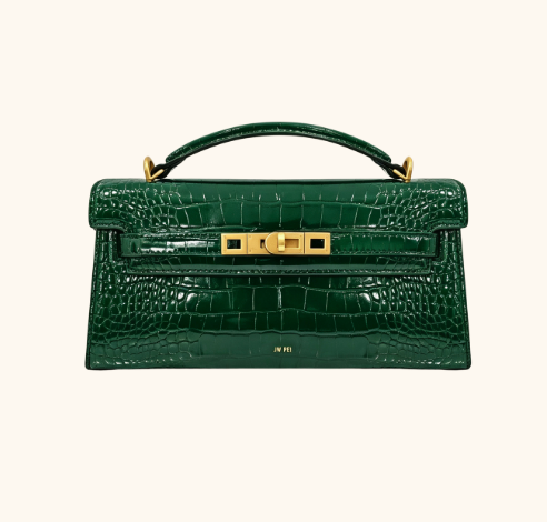 Motif crocodile vert