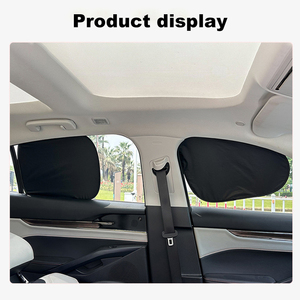 Parasol plegable para ventana de coche al por mayor, parasol para ventana de coche, parasol lateral para bebé