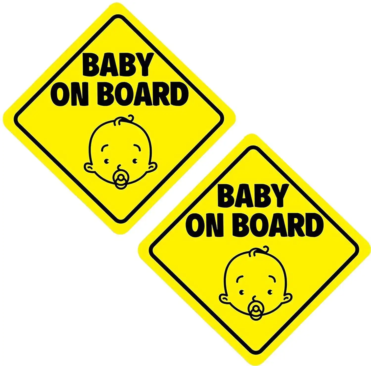 Reflecterende Magnetische Baby Aan Boord Verwijderbaar Bord Voor Auto Kind Aan Boord Auto Veiligheidssticker