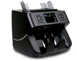 UN-60C 2025欧洲央行批准的顶级双CIS多货币价值计数器混合面额票据计数器点钞机 - Product Image 3