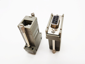 อะแดปเตอร์อนุกรม DB9เป็น RJ45 RS232ตัวแปลงอีเทอร์เน็ตตัวเมียเป็น RJ-45ตัวเมียเข้ากันได้กับอุปกรณ์ RS-232 9ขามาตรฐาน - Product Image 6