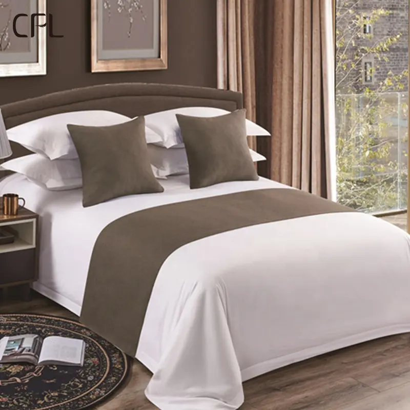 Jogo de cama estilo qatar, conjunto de roupa de cama com bordado e colcha de patchwork para hotel king size