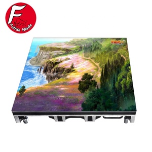 3.91 millimetri 4.81 millimetri 5.95 millimetri 6.25 millimetri Schermo A LED Pista Da Ballo Interattiva Display Video Night club disco bar KTV parete Video A Led sul Pavimento