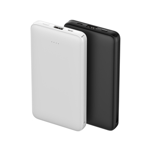 10000mAh Portable Charger, Compact <strong>Design</strong> Power Bank,3 Output and Dual <strong>Input</strong> External Battery Pack with Dual Built-in Cable