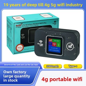 Dual Sim Khe Cắm 4G Xách Tay MiFi Asr Router Không Dây 5G 2.4G Wifi Di Động Wifi Cho Ngoài Trời Sử Dụng Mới Tường Lửa 300Mbps Max LAN Dữ Liệu - Product Image 5