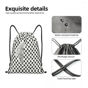 דפוס palestinian keffiyeh תבנית לצייר תיק חוט פוליאסטר משקל קל משקל דאלקט ספורט