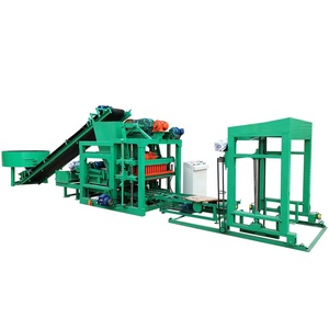 <strong>Block</strong> Making <strong>Machine</strong> Home QT4-25 Reasonable Price Fully Automatic PLC <strong>Control</strong> System QT Series Concrete <strong>Block</strong> Making <strong>Machine</strong> - Product Image 1