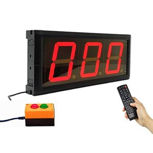 Led Digital 999 giorno ora minuto secondo conto alla rovescia Timer orologio con controllo pulsante - Product Image 1