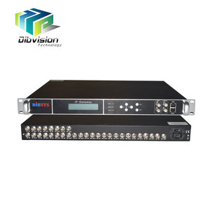 (Q116)16 Channel Fta Tuners RF <strong>Input</strong> to Ip <strong>Output</strong> Receiver DVB-S/S2 DVB-T ISDB-T to Ip Gateway IRD Headend Tv System - Product Image 3