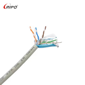 CAT5e FTP cavo Ethernet 26AWG soluzione di rete per uffici domestici con conduttore di rame e isolamento in PVC schermato - Product Image 6