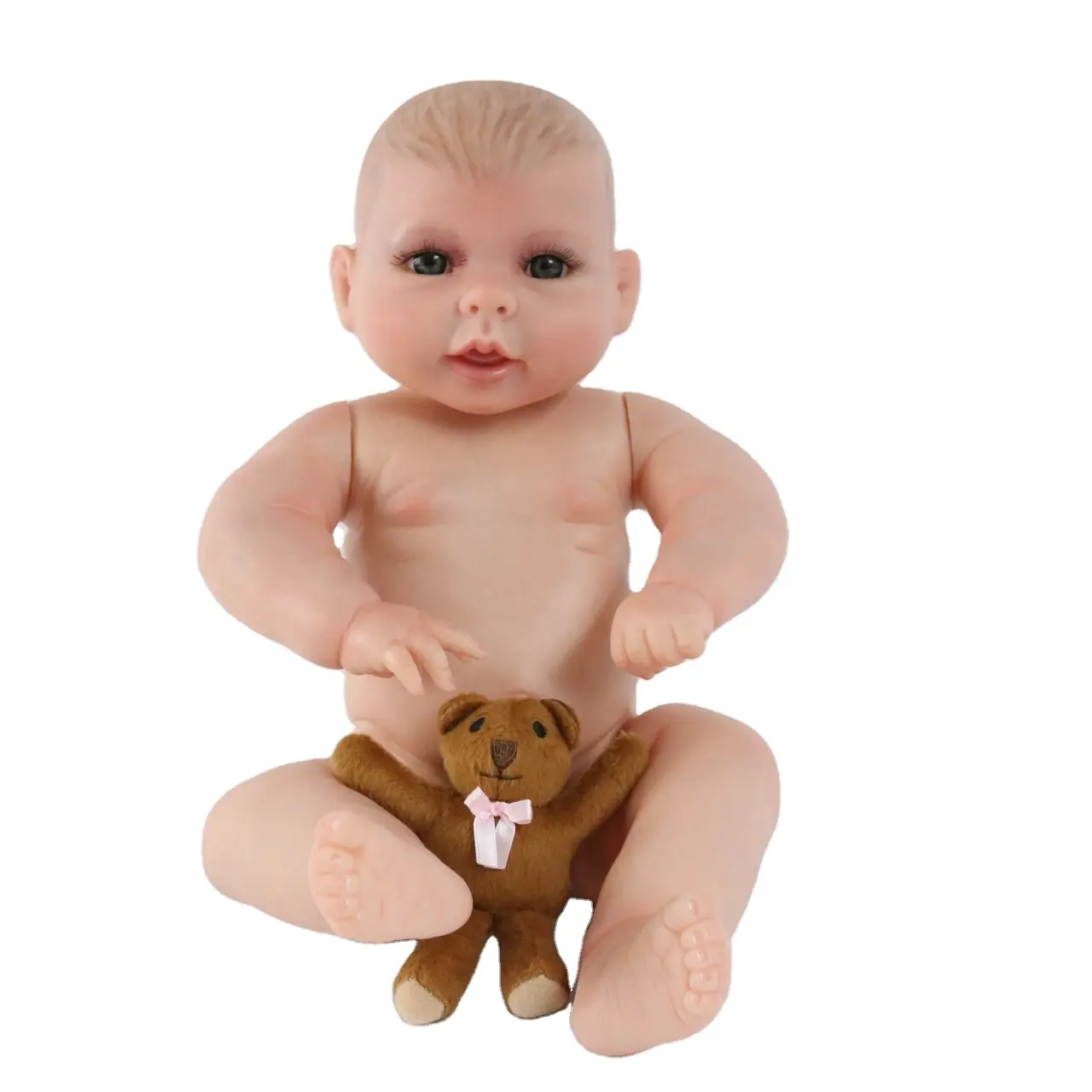 Hot sale New Design Cheap Alive Lifelike Full Body Silicone Doll Vinyl Newborn Reborn Baby Doll for Kids Mini Cute Soft
