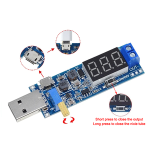 Módulo de fuente de alimentación de aumento/reducción USB de 5V a 3,5 V/12V, convertidor Buck de impulso ajustable, salida DC 1,2 V-24V, 2 a 3 V - Product Image 3