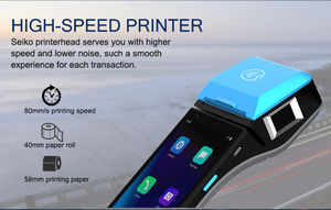 Android 11 smart NFC card reader Ресторан Китай pos машина для оплаты карты Z500 - Product Image 4