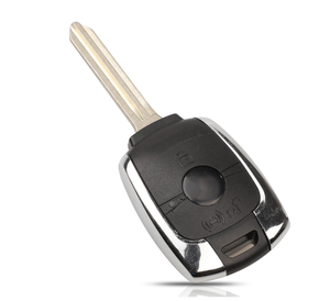 Telecomando dritto per chiave auto 2 pulsanti di ricambio telecomando per sssangyong Korando custodia vuota - Product Image 5