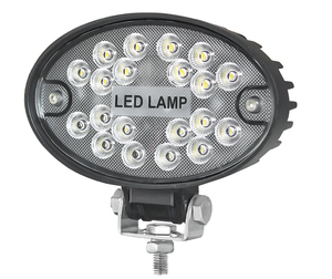 ไฟ LED รูปไข่6 "พร้อมช่องระบายความร้อน R10 ECE ไฟรถพ่วงรูปวงรี6นิ้ว110ซม. ไฟหน้า LED ออฟโรดไฟรถแทรกเตอร์ทำงาน12V 24V - Product Image 3