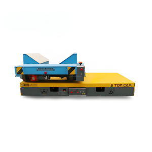 Producción de nuevo vehículo de transporte de plataforma sin rieles de coche de control remoto eléctrico a batería con una carga de 20 toneladas - Product Image 6