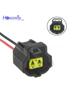 10 PCS <strong>Engine</strong> Coolant Water Temperature Sensor Plug Connector for T-oyota F-ord L-exus M-azda 178390-1 <strong>1JZ</strong>-2JZ-1UZ-3SGE - Product Image 3