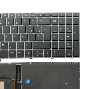 适用于惠普ZBOOK fury 15 G7键盘，带背光指针，带框架，带背光SP西班牙布局笔记本电脑键盘Teclado - Product Image 1