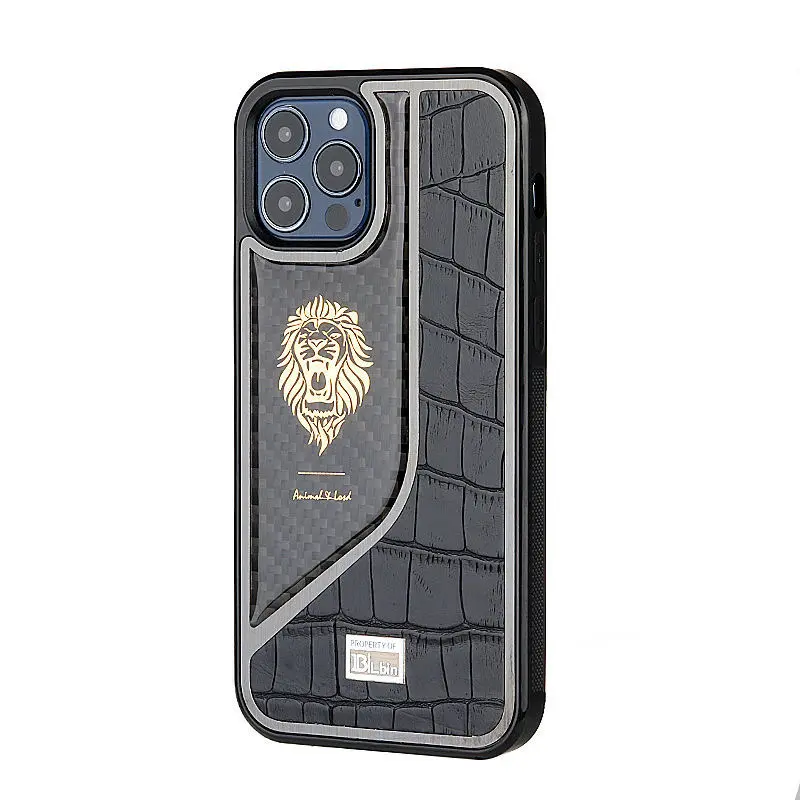 Casing Ponsel Desain Mode Lembar Logam Ponsel Cangkang Logo Kustom untuk Iphone 11pro