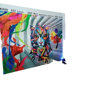 Máquina de impresión de pared Vertical, con rieles en forma de H y sistema de ordenador integrado, impresora de pared 3D - Product Image 5