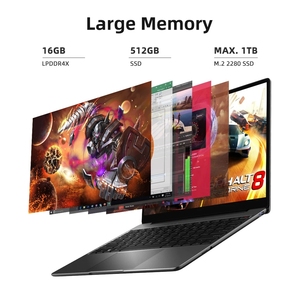 <strong>CHUWI</strong> GemiBook <strong>Pro</strong> 16GB 512GB Quad Core Computer With Backlit Keyboard Notebook Laptop - Product Image 4