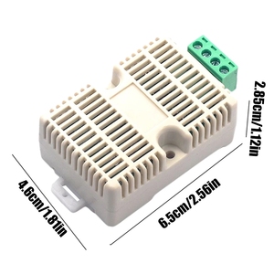 Sensor de Detección de Temperatura y Humedad Protocolo Modbus-RTU Sensores de Temperatura y Humedad, Estándar Montaje en Riel de 35mm, 1 Unidad - Product Image 3