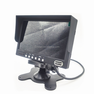 7 Inch HD TFT <strong>LCD</strong> Car Monitor Quality AHD <strong>CVBS</strong> with 1024*600p Resolution Remote Control &amp; RGB Function 4 Pin Aviation Connector - Product Image 3