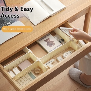 Ngăn kéo nhiều ngăn, ngăn nhựa cho tủ quần áo, lý tưởng cho đồ lót, vớ và mỹ phẩm - Product Image 2