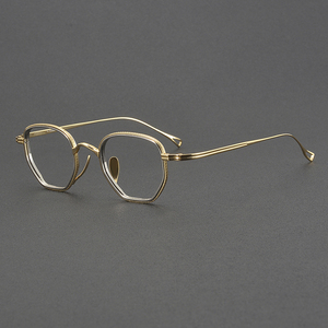 Kmn1235 Cao End Tinh Khiết Titan Khung Quang Học Cổ Phiếu Sẵn Sàng Cho Nam Giới Và Phụ Nữ Titan Khung Kính Một Mảnh Mũi Pad - Product Image 2