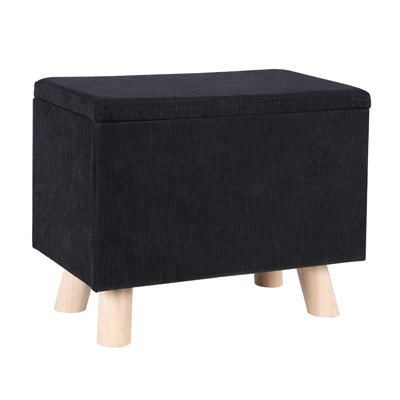 pouf ottoman storage stool with legs detachable legs storage ottoman new design