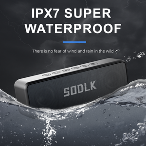 Sodlk Xt6สเตอริโอพร้อมลำโพงบลูทูธเบส Ipx7ซับวูฟเฟอร์กำลังสูง30W แบตเตอรี่4000mAh ในตัว - Product Image 6