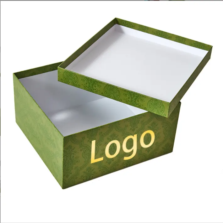 Impression recyclable personnalisée avec logo Vernis mat de couleur Rénover Carton Sneaker Chaussure Boîte de papier Emballage