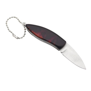 Tiny Pocket Knife Small Compact Portable Keychain Mini Folding Knives Promotion Box Opener <strong>Cutter</strong> Package for <strong>Key</strong> Chain Minimal - Product Image 2