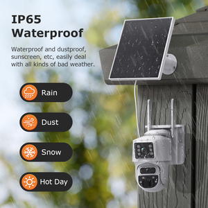 Garantía de calidad 6MP Lente dual Dual View 4G Cámara solar Seguridad de red Cámara DE SEGURIDAD impermeable para exteriores para seguridad en el hogar - Product Image 6
