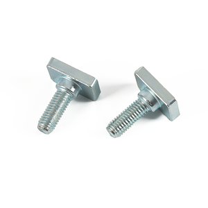 M6 x 25mmTスロットドロップインボルトTボルトハンマーヘッドボルトTネジ (3030シリーズ標準8mmTスロットアルミニウム押し出しプロファイル用)