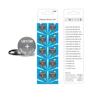<strong>Lr1130</strong> Aa 1.5v Battery Ag10 Pile Bouton Batterie Lr130 Button Cell Batteries - Product Image 1
