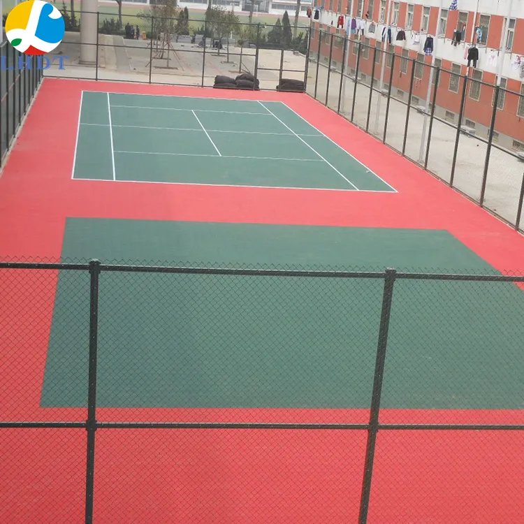 Tennis ineinandergreifende Sportplatz oberflächen Basketball platz im Freien tragbare Tennisplatz oberfläche