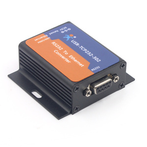 Convertidor de Ethernet RS232 a USR-TCP232-302, módulo convertidor de servidor de serie RS 232 a TCP IP de 1 puerto de bajo coste, pequeño tamaño