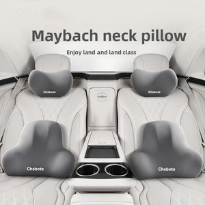 Komfortables HONGLILAI Auto Kopfstütze Nacken kissen Weicher Memory Foam In-Car Lendenwirbel stütz kissen Lang sitzende Massage funktion - Product Image 4