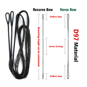 Customized Bowstring Spectra 652 \FF <strong>String</strong> Materials 14 Strands Endless <strong>Loop</strong> Horse Bow <strong>String</strong> - Product Image 2