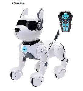 KYK工場直販インテリジェントリモコンロボット犬用ペットおもちゃ子供用プログラミング簡単光機能付き - Product Image 1