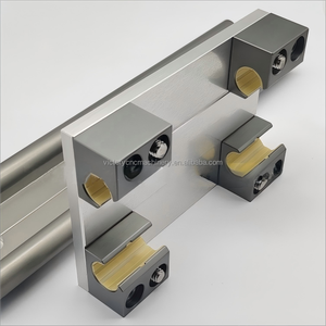 WS-10-40 Aluminum Flexible <strong>Linear</strong> <strong>Guide</strong> System <strong>Linear</strong> <strong>Guide</strong> Carriage Lubrication-Free <strong>Guide</strong> Units <strong>Double</strong> <strong>Rails</strong>