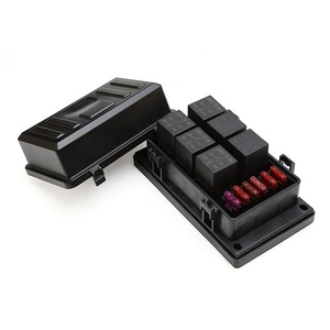 <span class=keywords><strong>6</strong></span> mạch ATC Ato cầu chì chủ <span class=keywords><strong>6</strong></span> cách 12 <span class=keywords><strong>Volt</strong></span> tự động không thấm nước cầu chì <span class=keywords><strong>Relay</strong></span> Hộp khối Kit - Product Image 1