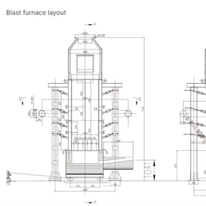Biz demir dışı Metal rafineri kurşun cevheri bakır cevheri antimon cevheri için yüksek fırın özel boyut olabilir - Product Image 1