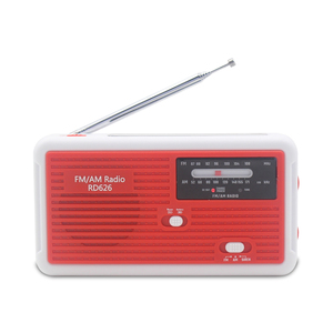 <strong>Wind</strong> <strong>up</strong> Solar Powered Emergency Radio with AM FM 1000mAh Power Bank <strong>LED</strong> Portable Radio/SOS - Product Image 6