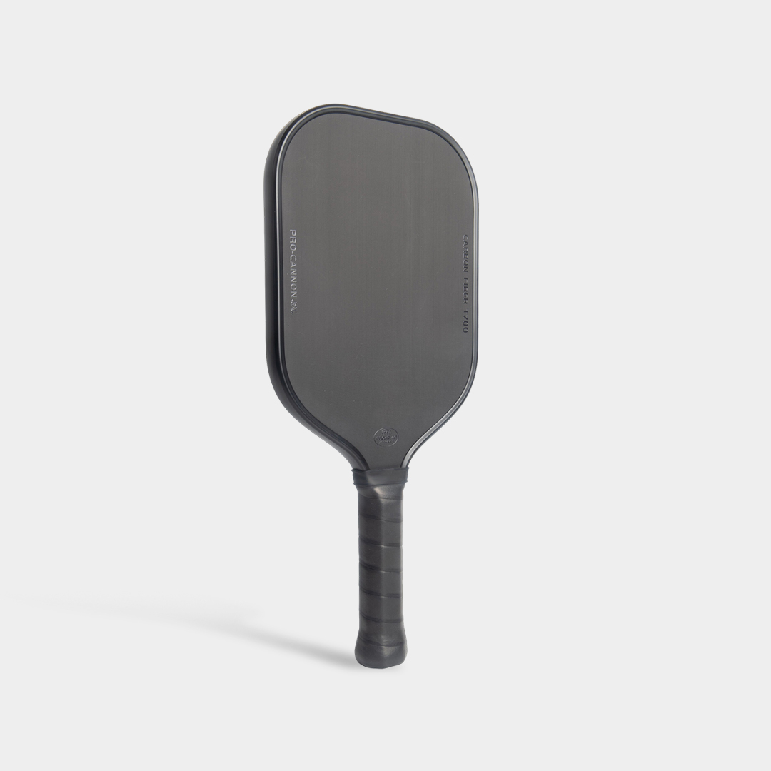 One white carbon fiber peak racket