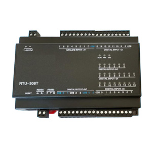 Modbus RTU RS485 Módulo 6 relés 16 entradas de interruptor 8 entradas analógicas