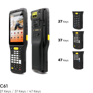 Inventario palmare robusti telefoni per computer cellulari codice a barre pda portatile terminale di raccolta dati nfc rfid android 13 scanner pda - Product Image 5