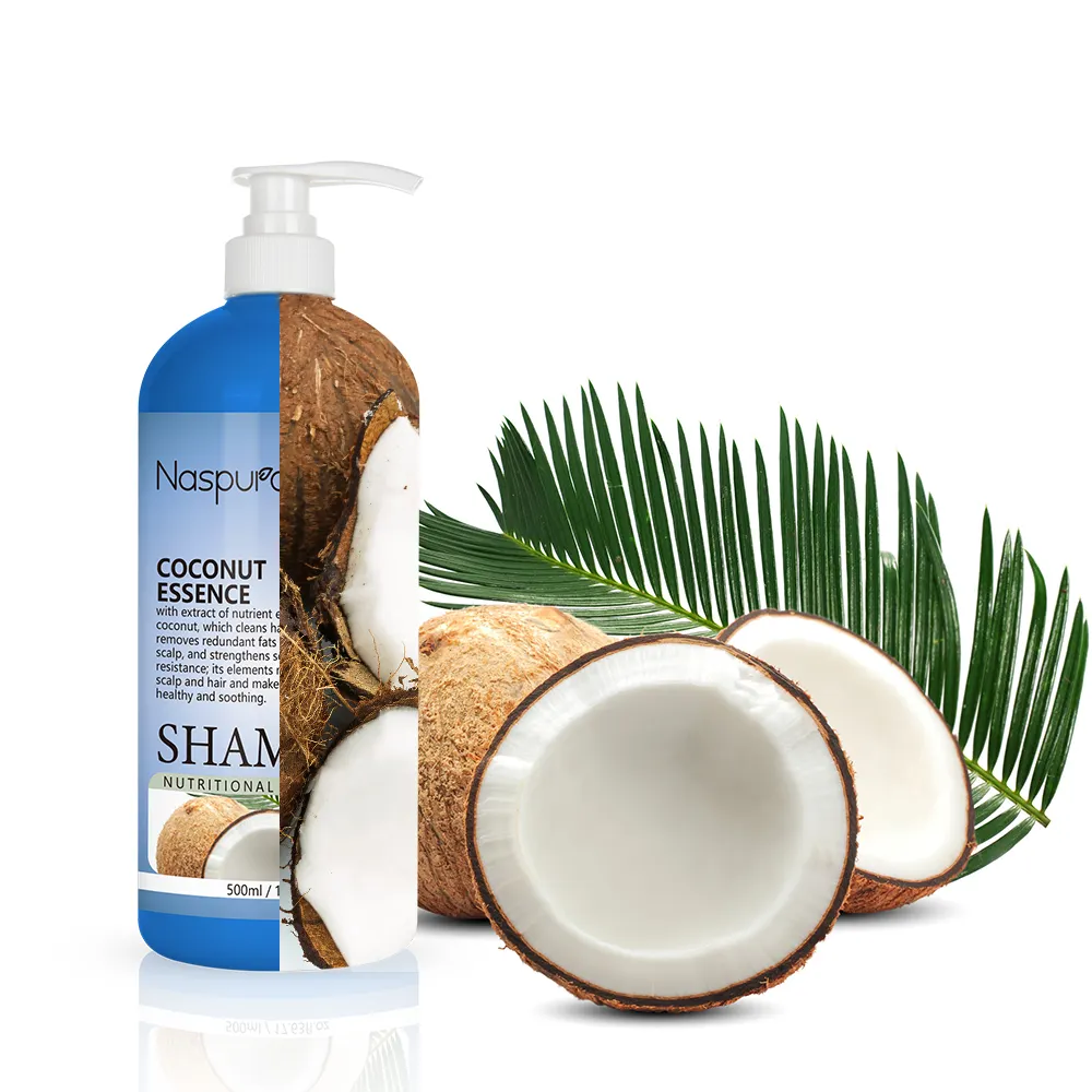 Utensílio de coco para limpeza profunda, shampoo, hidratante nutritivo, para uso caseiro